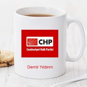 Wildlebend Pi196 Cumhuriyet Halk Partisi Kişiye Özel Kupa