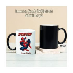 Wildlebend Pi213 Spiderman Kişiye Özel Kupa