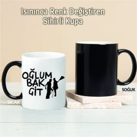 Wildlebend Pi225 Oğlum Bak Git Kişiye Özel Kupa