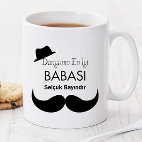 Wildlebend Pi30 Dünyanın En İyi Babası Kişiye Özel Kupa