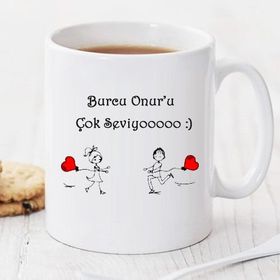 Wildlebend Pi32 Çok Seviyoooo Kişiye Özel Kupa