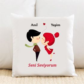 Wildlebend Pİ45 Seni Seviyorum Yastık Kılıfı