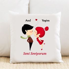Wildlebend Pİ45 Seni Seviyorum Yastık Kılıfı