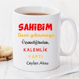 Wildlebend Pi49 Beni Yıka Kişiye Özel Kupa