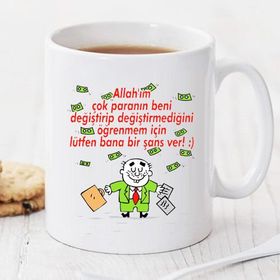 Wildlebend Pi59 Çok Para Kişiye Özel Kupa