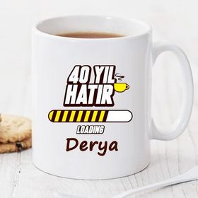 Wildlebend Pi77 40 Yıl Hatır Kişiye Özel Kupa