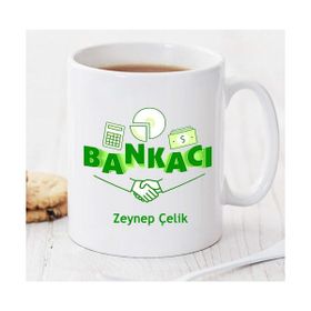 Wildlebend Pi85 Bankacı Kişiye Özel Kupa