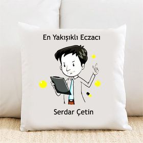 Wildlebend Pİ87 En Yakışıklı Eczacı Yastık Kılıfı