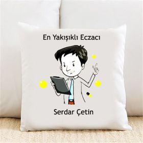 Wildlebend Pİ87 En Yakışıklı Eczacı Yastık Kılıfı