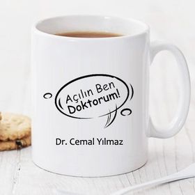Wildlebend Pi92 Açılın Ben Doktorum Kişiye Özel Kupa