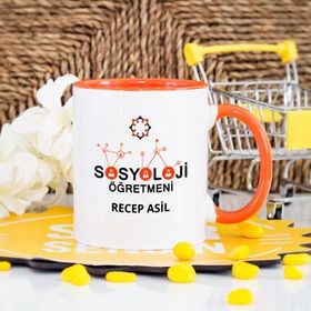Wildlebend Sosyoloji Öğretmeni Turuncu Kupa Bardak