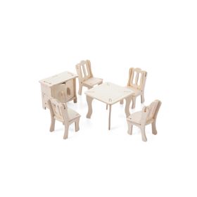 Wildlebend Yemek Odası 3D Ahşap Puzzle