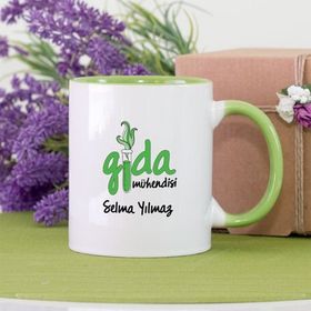 Wildlebend Yeşil Renkli Gıda Mühendisi Kupa Bardak