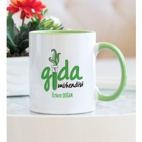 Wildlebend Yeşil Renkli Gıda Mühendisi Kupa Bardak