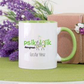 Wildlebend Yeşil Renkli Psikolojik Danışman Kupa Bardak