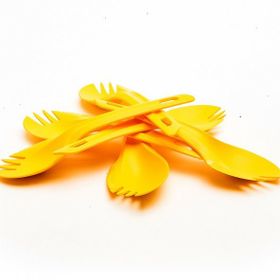 Wildo 63133 6'lı Spork Tek Renk Çatal Kaşık Set