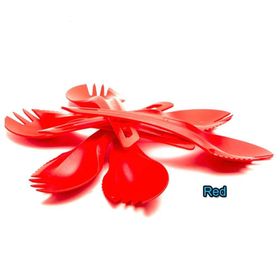 Wildo 63153 Kırmızı Spork Çatal-Kaşık
