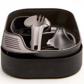 Wildo 6611 Siyah Camp-A-Box Duo Light Yemek Seti