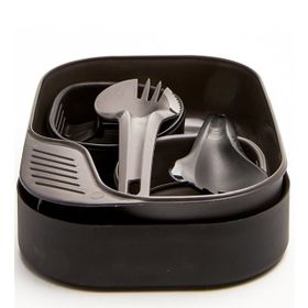 Wildo 6611 Siyah Camp-A-Box Duo Light Yemek Seti