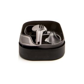 Wildo 6611 Siyah Camp-A-Box Duo Light Yemek Seti