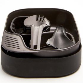 Wildo 6611 Siyah Camp-A-Box Duo Light Yemek Seti
