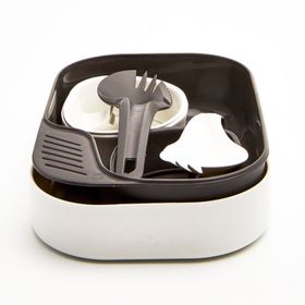 Wildo 6619 Camp-A-Box Duo Light Beyaz Yemek Seti