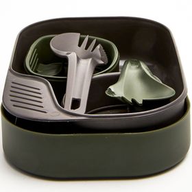 Wildo 6621 Olive Camp-A-Box Duo Light Yemek Seti