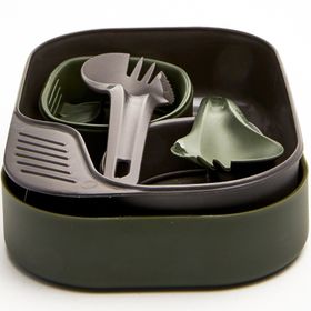 Wildo 6621 Olive Camp-A-Box Duo Light Yemek Seti