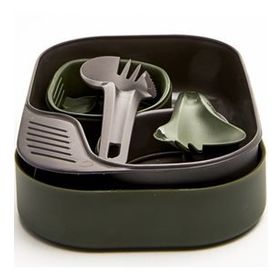 Wildo 6621 Olive Camp-A-Box Duo Light Yemek Seti