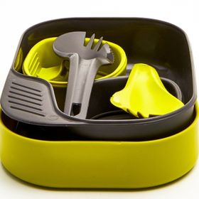Wildo 6629 Limon Camp-A-Box Duo Light Açık Yeşil Yemek Seti