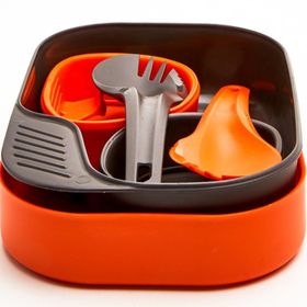 Wildo 6657 Orange Camp-A-Box Duo Light Turuncu Yemek Seti