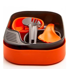 Wildo 6657 Orange Camp-A-Box Duo Light Turuncu Yemek Seti