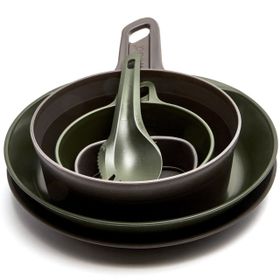 Wildo 67221 Olive-Gri Explorer Kit Yemek Seti