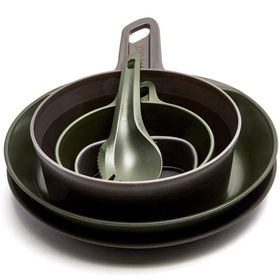 Wildo 67221 Olive-Gri Explorer Kit Yemek Seti