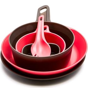 Wildo 67267 Açık Pembe Gri Explorer Kit Yemek Seti