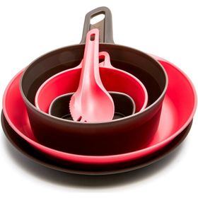 Wildo 67267 Açık Pembe Gri Explorer Kit Yemek Seti