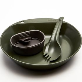 Wildo 67421 Olive Yeşil Gri Pathfinder Kit Yemek Seti