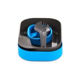 Wildo W202633 Açık Mavi Camp-A-Box Light Yemek Seti