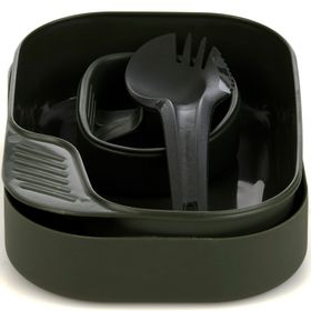 Wildo W20264 Olive Camp-A-Box Light Yeşil Yemek Seti
