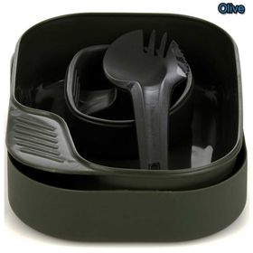 Wildo W20264 Olive Camp-A-Box Light Yeşil Yemek Seti