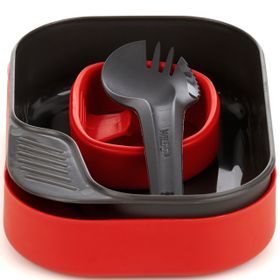 Wildo W20268 Kırmızı Camp-A-Box Light Yemek Seti