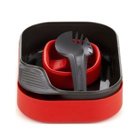 Wildo W20268 Kırmızı Camp-A-Box Light Yemek Seti