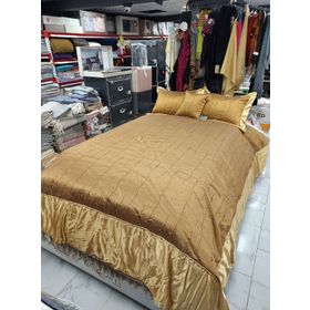 Wilitton 270x280 Bihter Hardal Lüx Abiye Battal Çift Kişilik Yatak Örtüsü