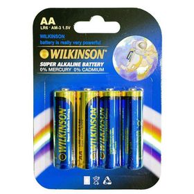 Wilkinson AA LR6 AM-3 4'lü 1.5 V Süper Alkalin Kalem Pil