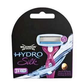 Wilkinson Sword Hydro Silk 5 Bıçaklı 3 Yedek Kartuş Kadın Tıraş Bıçağı Kartuşu