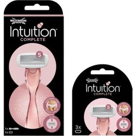 Wilkinson Sword Intuition Complete Kadın Tıraş Bıçağı ve 3 Yedek Başlık Set