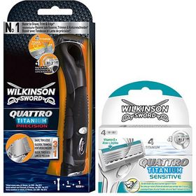 Wilkinson Sword Quattro Titanium Precision Tıraş Makinesi