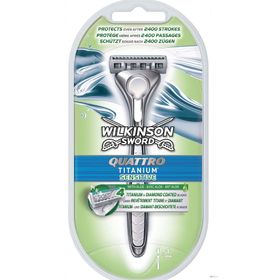 Wilkinson Sword Quattro Titanium Sistem Tıraş Bıçağı