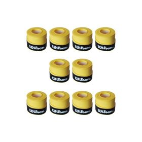 Wilson Comfort Bowl O'grips 10 Adet Grip Sarı Tenis Raketi Gribi