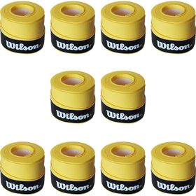 Wilson Comfort Bowl O'grips 10 Adet Grip Sarı Tenis Raketi Gribi